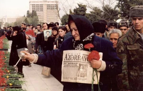 20 Января чёрный январь 1990. 20 января информация