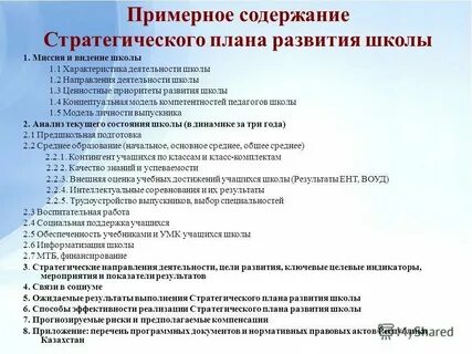 Программа развития школы петербург