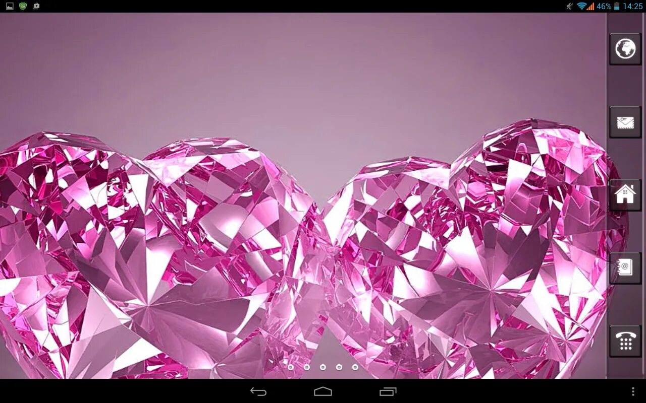 Montage diamante rosa. Diamonds ads.