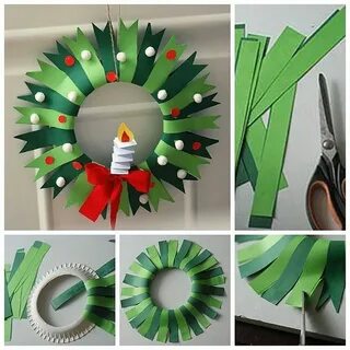 Поделки из бумаги на новый год родителям