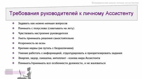 Цель должности что это