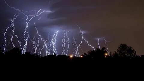 Виды грозовых молний