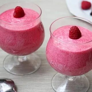 Мусс из сока с манкой