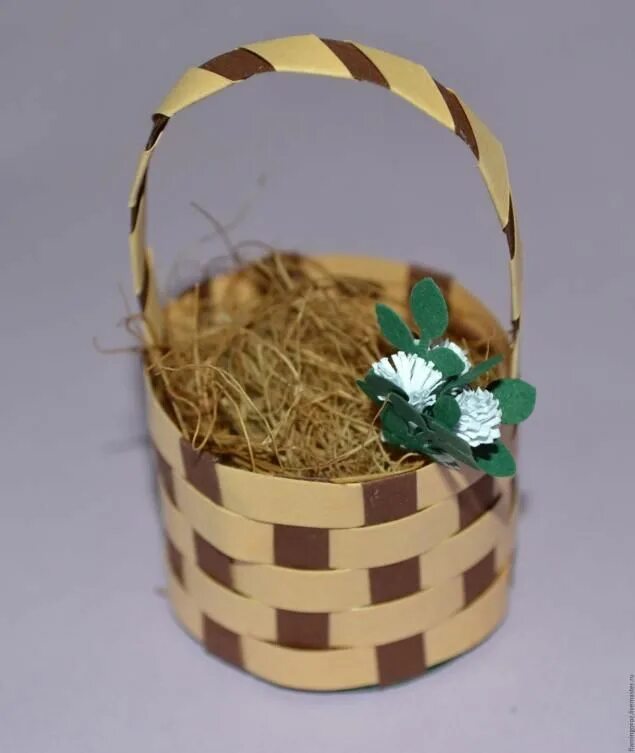 Детская корзинка своими руками