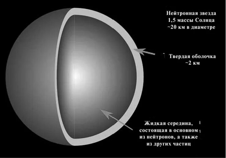 Внутреннее строение нейтронной звезды схема. Строение нейтронной звезды. Состав нейтронной звезды. Структура Пульсара.