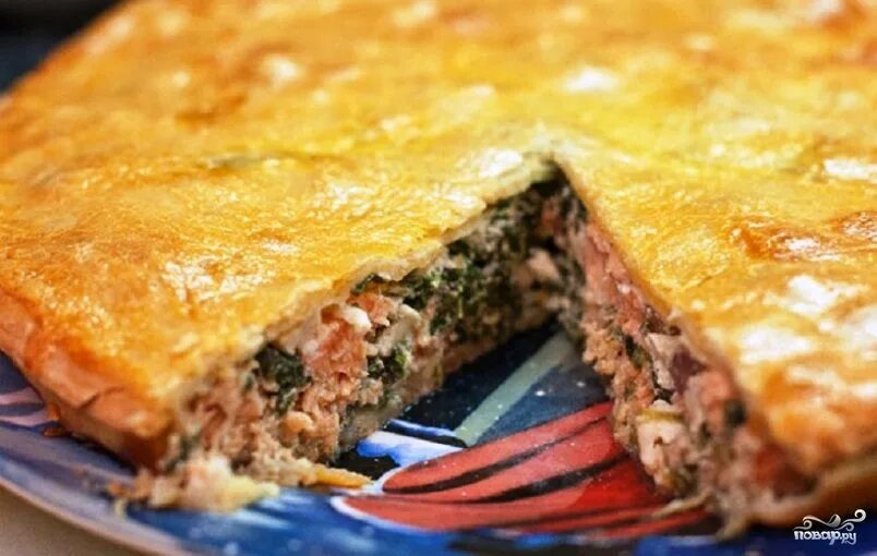 Красивый рыбный пирог Любимые рецепты Food, Perfect pies, Breakfast