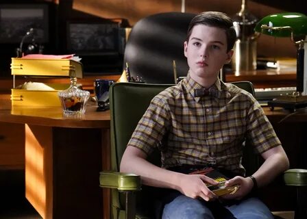 TV Show Young Sheldon HD Wallpaper Background Image.