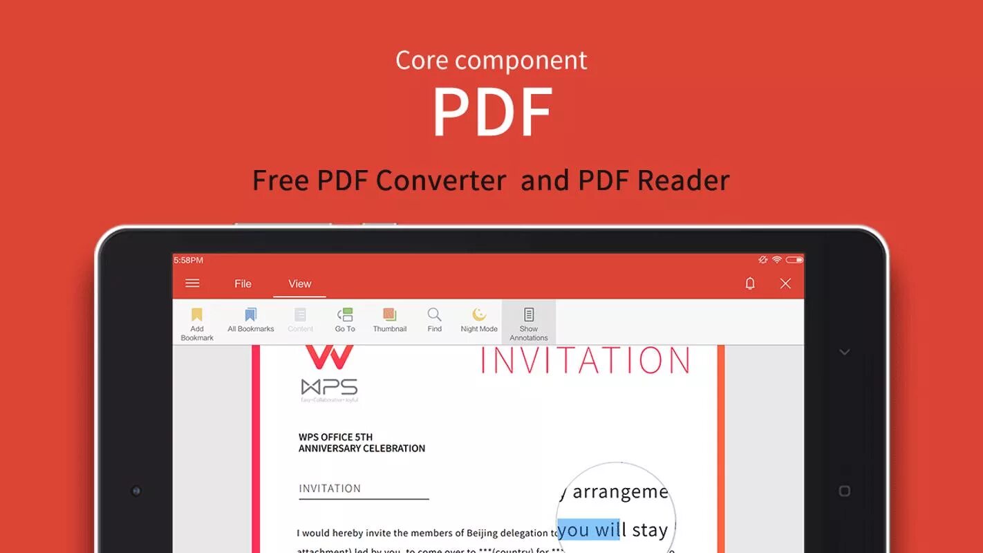 Read invite. Office pdf. WPS Office. WPS Office pdf. QR код WPS Office.
