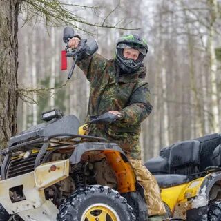 Отстрелы на квадроцикле