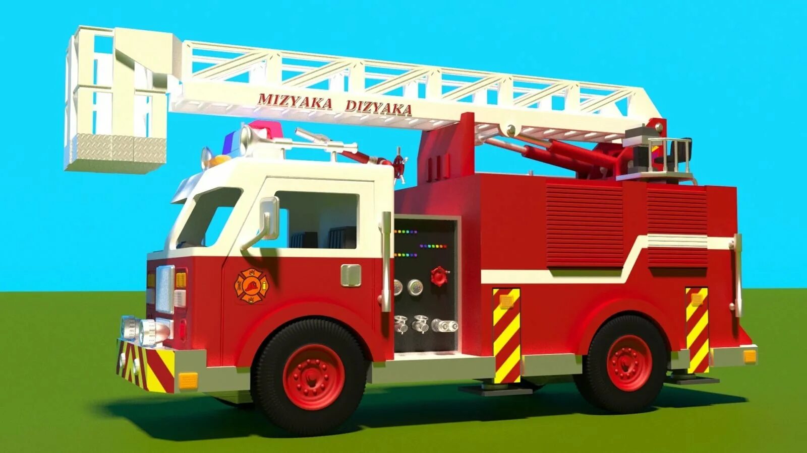 Машинки пожарная машина