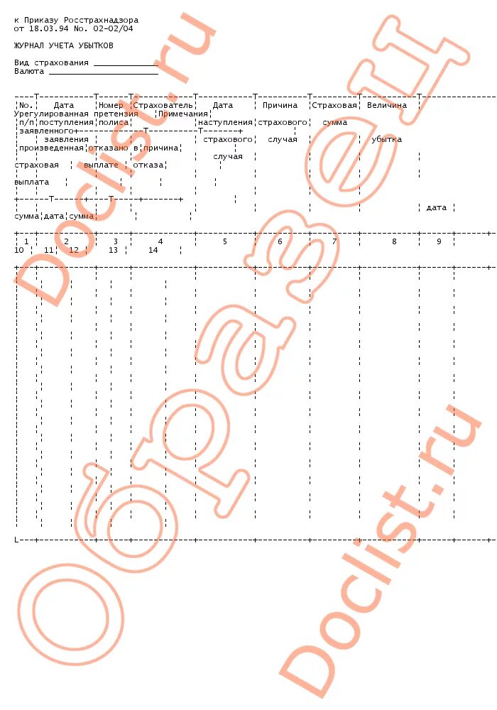 Журнал убытков страховой компании. Журнал учета убытков. Журнал учета убытков страховой. Пример журнала убытков. Учет убытков организации