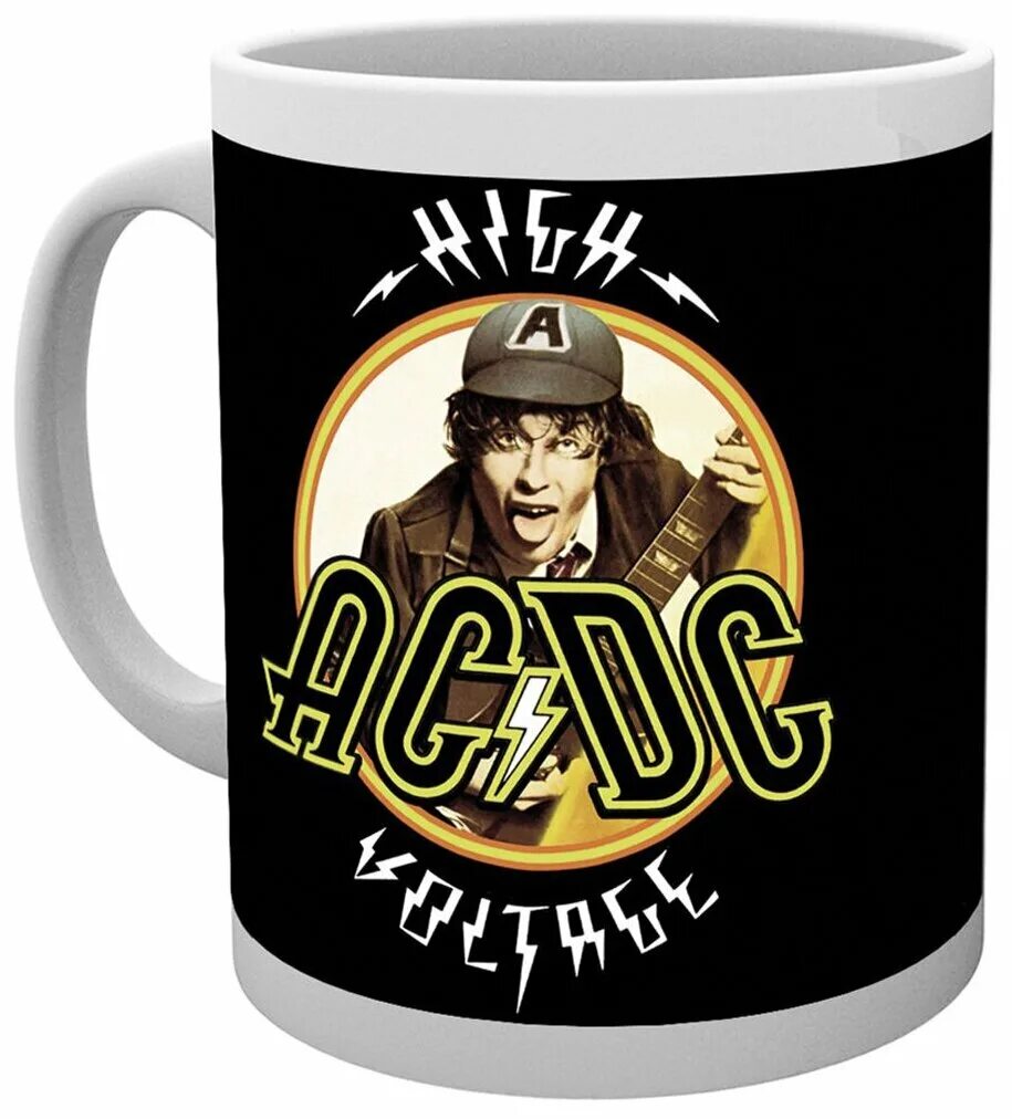 Чашка AC DC. AC/DC "High Voltage". ACϞDC High Voltage. AC DC 1976 High Voltage.