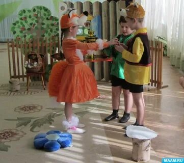 Инсценировка в подготовительной группе