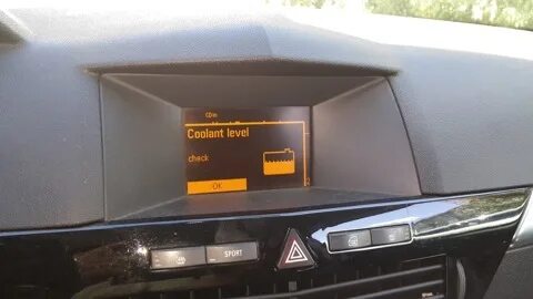 Coolant level
