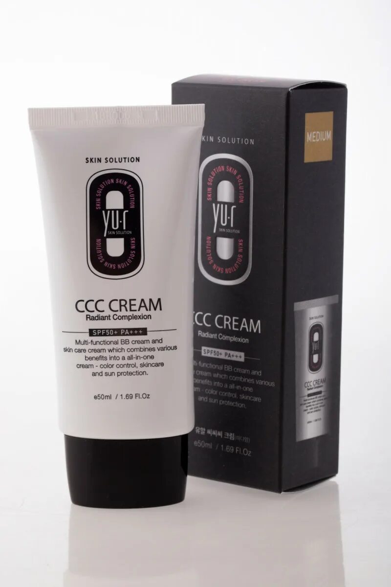 ССС-крем Yu.r. Yu.r корректирующий ССС крем Yu-r CCC Cream (Medium) spf50+ pa +++. Yu.r ССС-крем корректирующий - CCC Cream (Light), 50мл. Yur CCC крем. Купить крем yu r