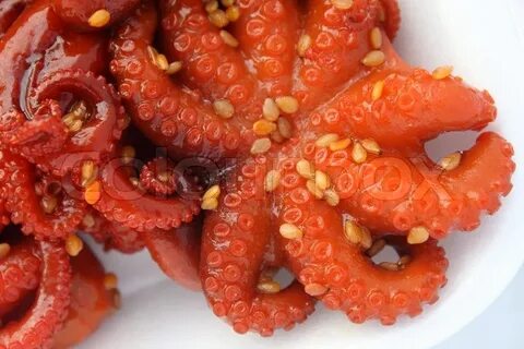 Маринованные осьминоги