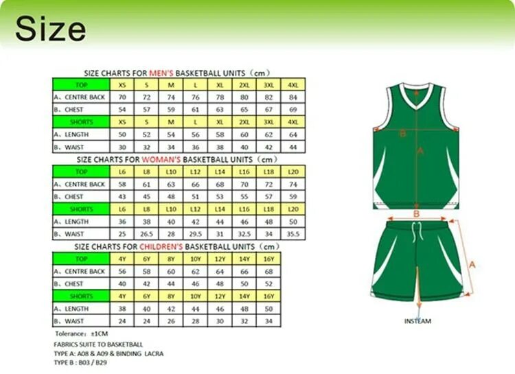 Uniform size