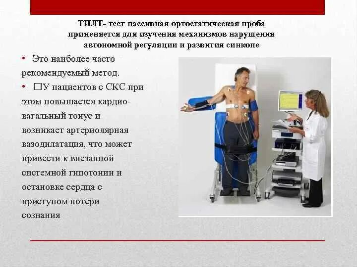Тренированность организма используя ортостатическую пробу