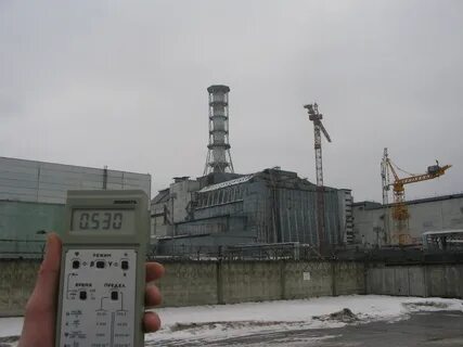 Работающие в чернобыльской зоне