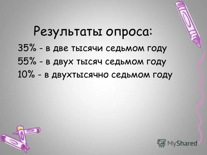 Две тысячи седьмой год. В двух тысячи восьмом году. В две тысячи втором году как правильно. 1000 7 результат