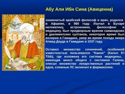 Год авиценна
