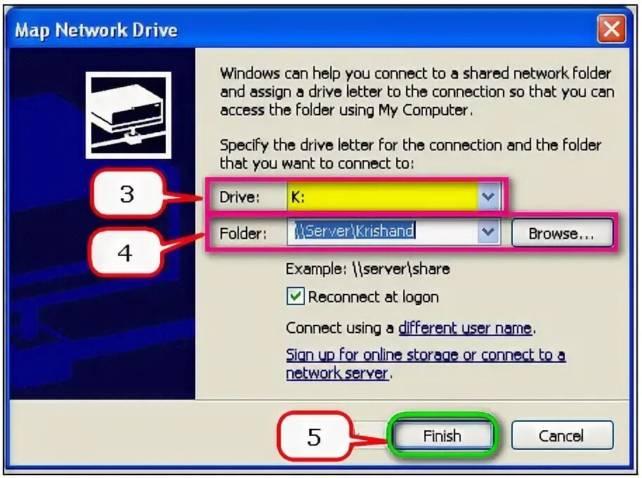 Folder mapping. Folder mapping