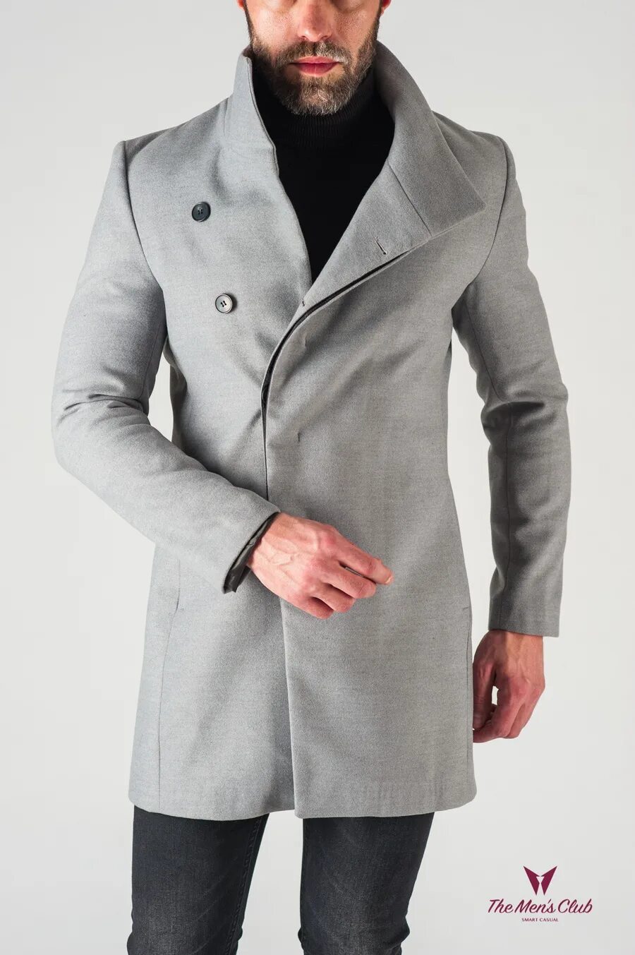 Светлое пальто мужское. Пальто бартон. Selected menswear пальто. A man in a coat looking to the side. Серое пальто мужское.