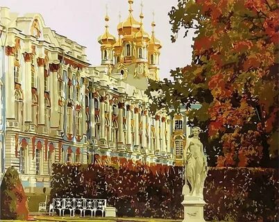Царское село картины