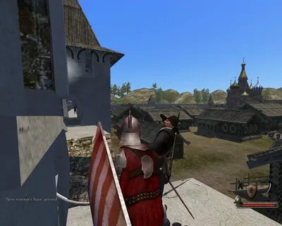 Mount blade with fire sword