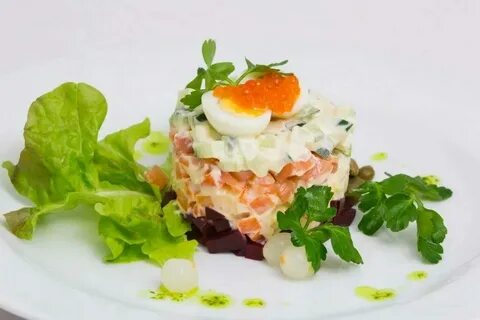 Форель с яйцом