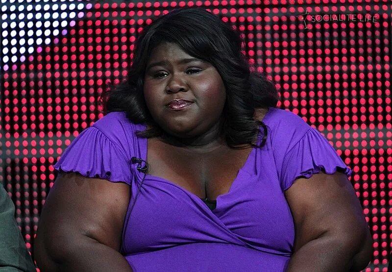 Габури Сидибе. Страшная толстая негритянка. Толстая черная девушка. Толстая негритузка. Огромная толстая негритянка