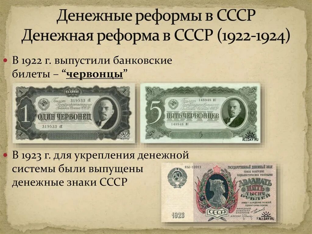 Деньги реформы 1922-1924. Денежная (финансовая) реформа (1922-1924). Денежная реформа СССР. Советские денежные реформы. Денежная реформа 20