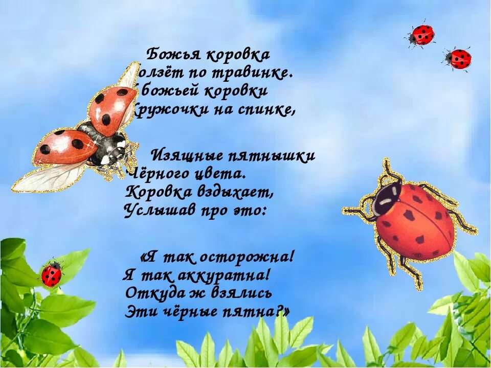 Песня про коровку. Стежки про Божью коровку. Стих про Божью коровку для детей. Стих про Божую коровку для детей. Стихотворение про Божью коровку для детей.