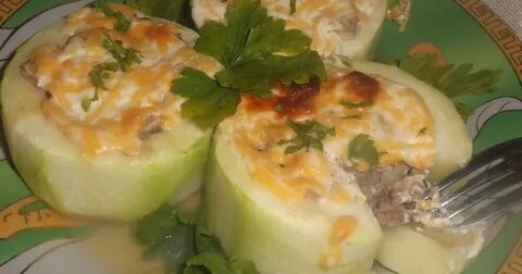 Куриная печень с кабачками в духовке