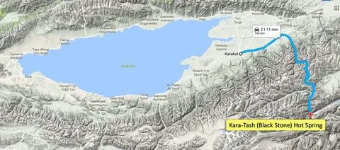 Куль озеро на карте