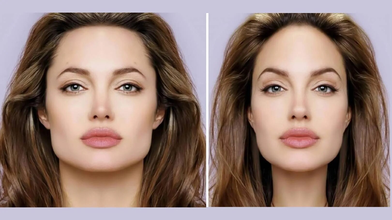 Отражались какое лицо. Анджелина Джоли симметрия лица. Анджелина Джоли асимметрия лица. Симметричность лица Анджелины Джоли. Идеальная симметрия лица.