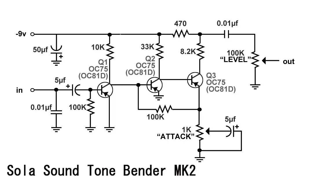 Sound tone. Схема Fuzz для электрогитары. Гитарный фузз схема. Tone Bender Fuzz схема. Sola Sound Tone Bender MKII.