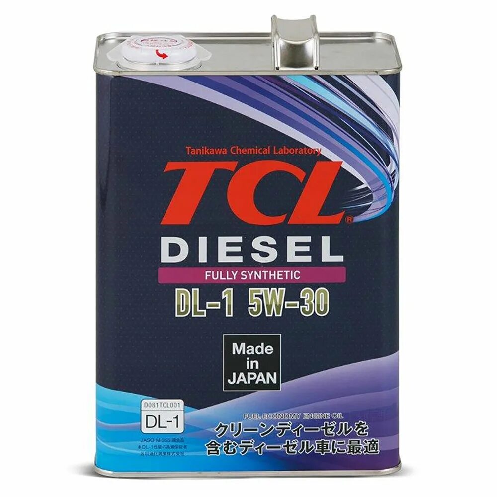 Масло для дизельных двигателей TCL Diesel, fully Synth, DL-1, 5w30, 1л. DL-1 5w30 Diesel. TCL масло моторное 5w-30. Японское масло TCL 5w30. Масло dl 1 5w30