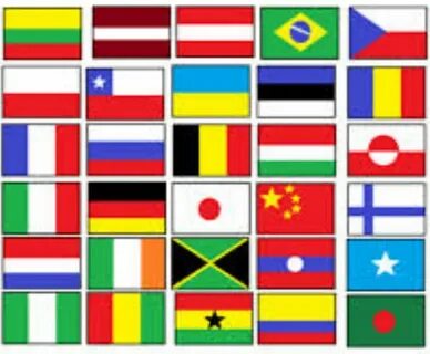 These flags are