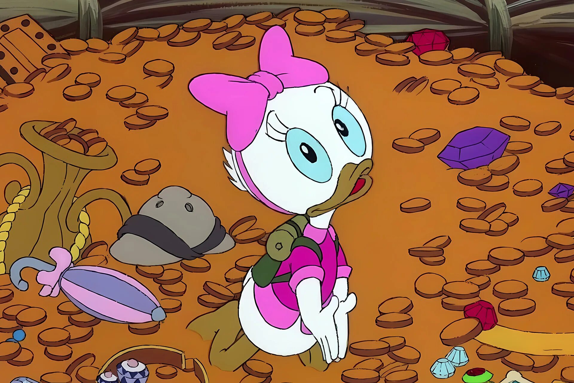 Утиные истории поночка. Скрудж и понка. Скрудж макдак и поночка. Поночка и скрудж. Утиные истории поночка 1987.