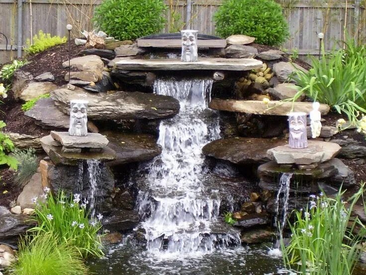 Bildresultat för fontes ornamentais Backyard water feature, Water features in th