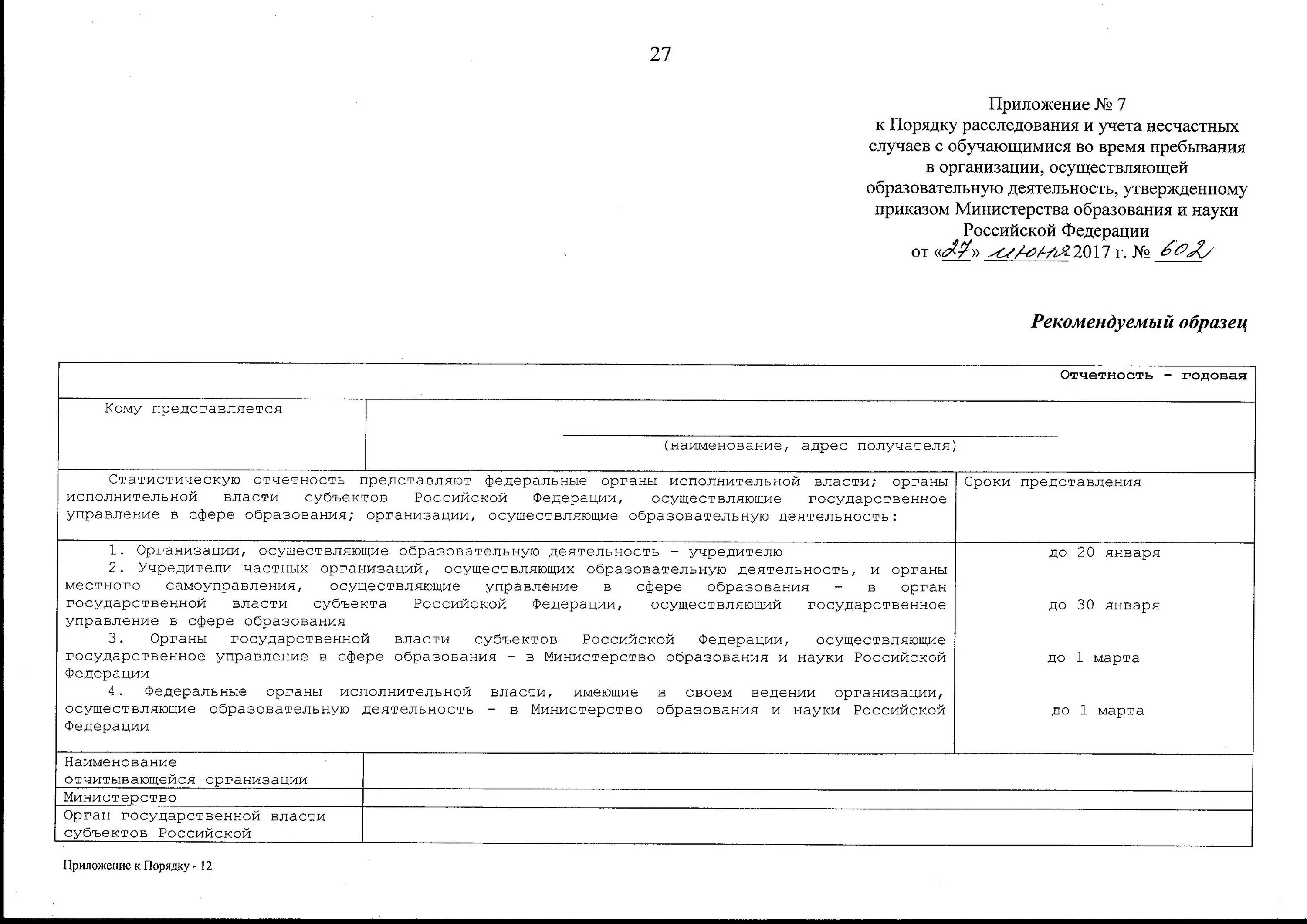 Приказ минэнерго 261 статус. Приказ несчастный случай с обучающимся. Порядок расследования и учета несчастных случаем с обучающимися. Приказ о расследовании несчастного случая. Форма отчета о несчастных случаях с обучающимися.