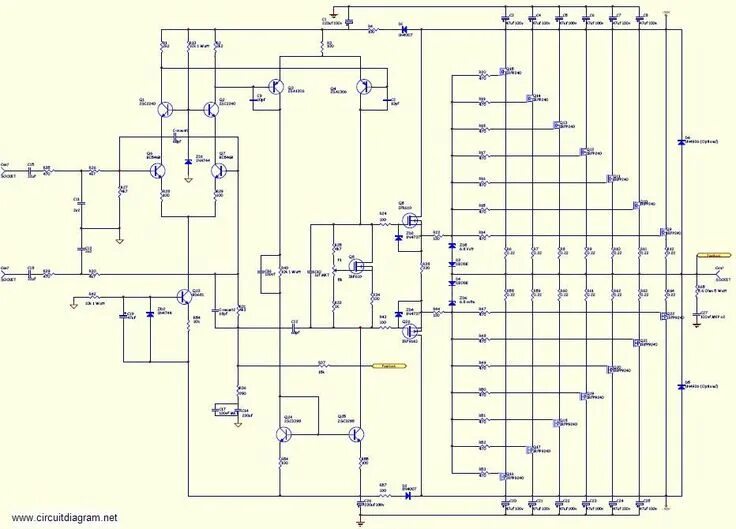 TDA2030 Amplifikatör 2+1 Güç, Ci̇ps