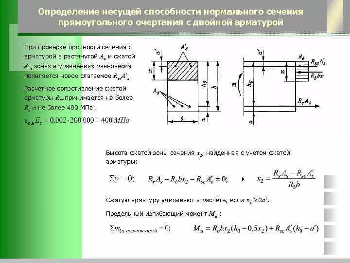 Определение рабочий параметр