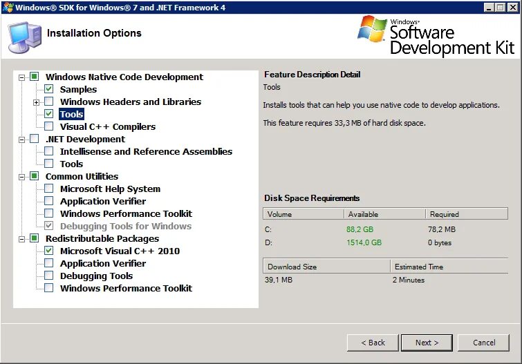 Net framework sdk. Orca msi. windows sdk. orca msi editor.