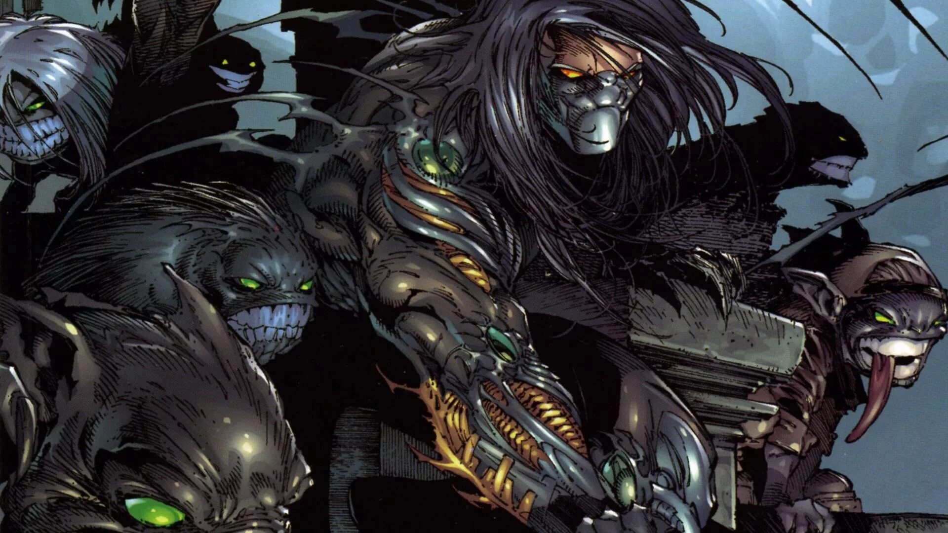 Darkness визуалы. Darkness аниме. the darkness аниме арт. the darkness 2 обои. даркнесс 2 арт.