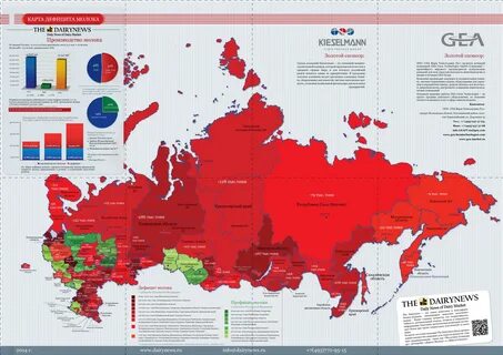 Производство продукции по регионам