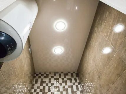 Подвесной потолок туалет