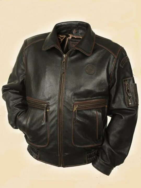 Alpha industries cwu 45p кожа. куртка из кожи буйвола "пейнт-80".