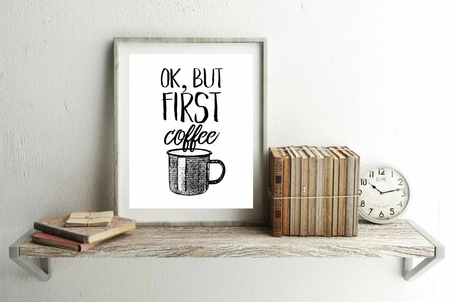 But first things first. Ok but first coffee. but first coffee. but first.